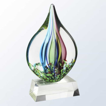 art glass, art glass awards, crystal awards for sale, custom awards, art glass abstract, best crystal award
